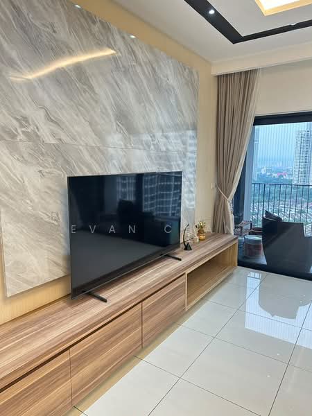 Kondominium untuk Disewa di Westside Three - Evan Chan - Living Room - PropertyGuru.com.my