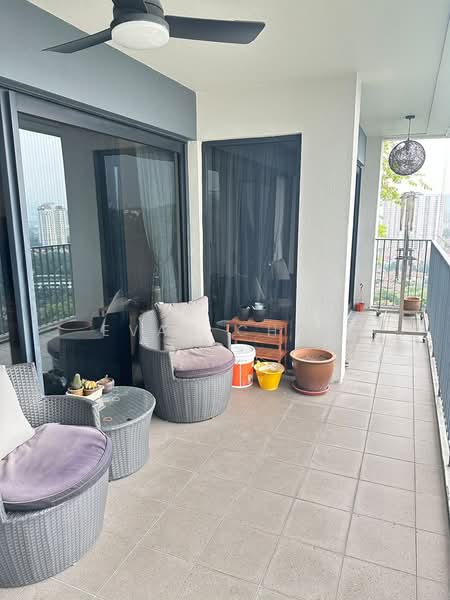 Kondominium untuk Disewa di Westside Three - Evan Chan - Balcony - PropertyGuru.com.my