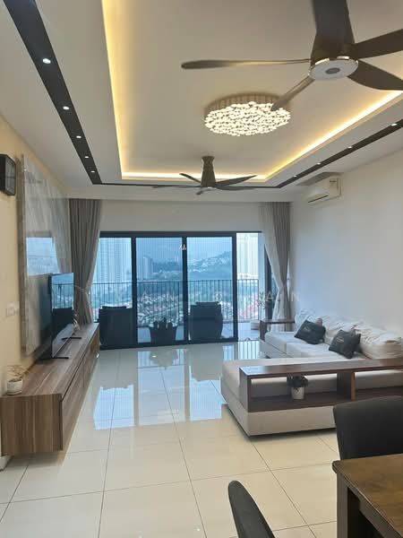 Kondominium untuk Disewa di Westside Three - Evan Chan - Living Room - PropertyGuru.com.my