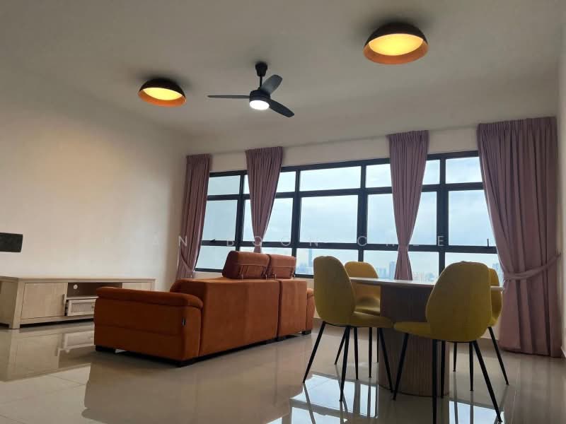 Kondominium untuk Disewa di Lakeville Residence - Kian Boon Chee - Living Room - PropertyGuru.com.my
