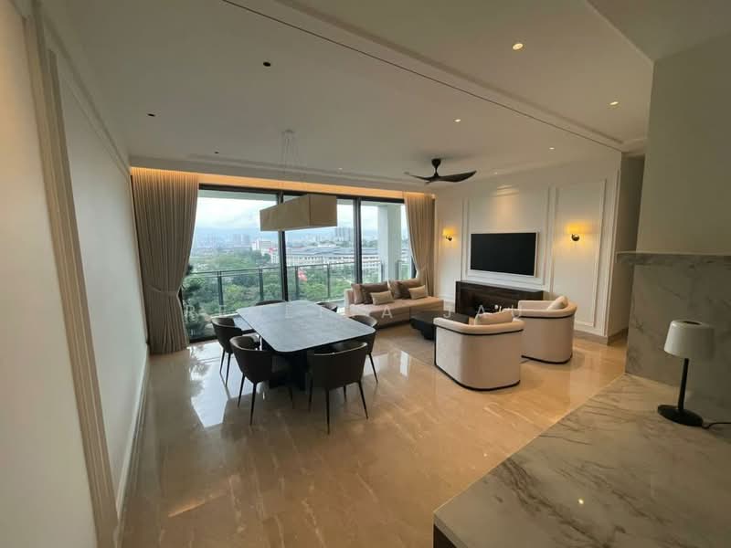 Service Residence for Rent at Park Regent @Desa Park City - Renetta Jau - Living Room - PropertyGuru.com.my