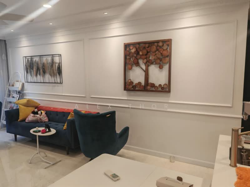 Condominium for Sale at Shorefront Residences - Alex Thor - Living Room - PropertyGuru.com.my