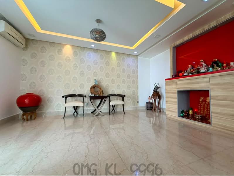 Rumah Berkembar untuk Dijual di Ambang Botanic (Klang) - KH Chong - Living Room - PropertyGuru.com.my