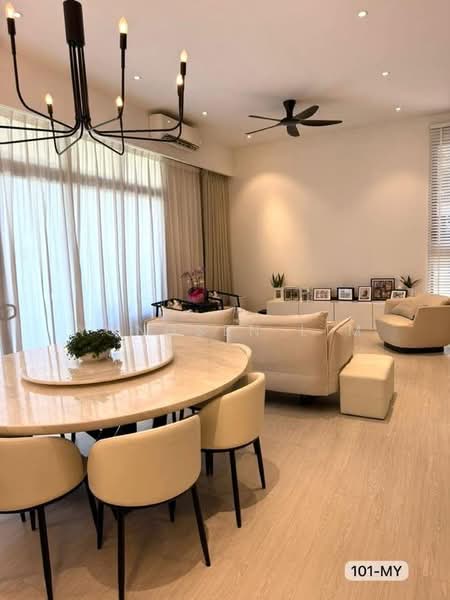 Semi-Detached House for Sale in Eco Ardence (Setia Alam) - Yongsen Lim - Living Room - PropertyGuru.com.my