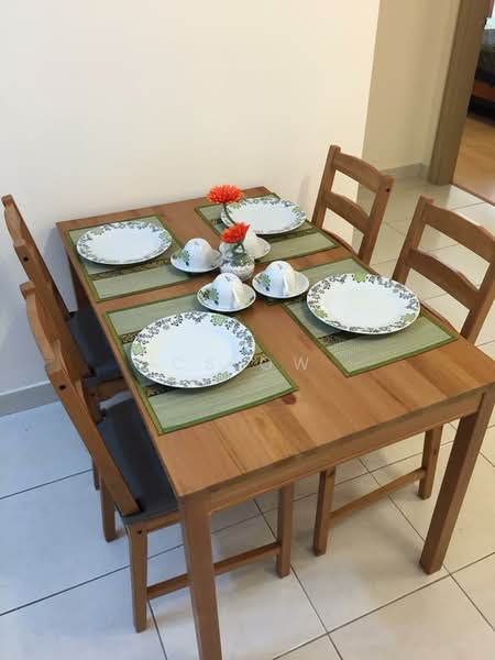 Servis Apartment untuk Disewa di Serviced Residence @ Pelangi Damansara Sentral - CS OW - Dining Room - PropertyGuru.com.my