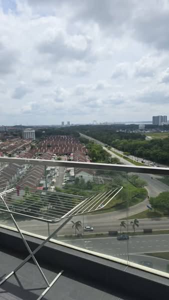 Service Residence for Rent at Green Haven - Noctis Tan - Balcony - PropertyGuru.com.my