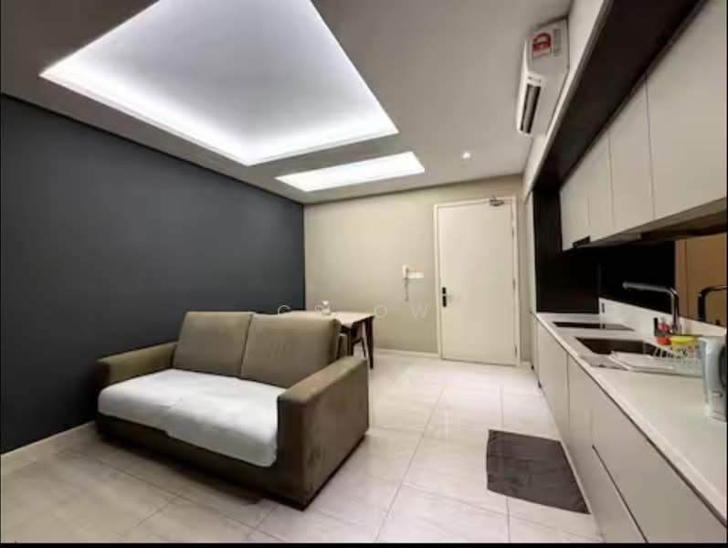 Servis Apartment untuk Disewa di Dorsett Residences Bukit Bintang - CS OW - Living Room - PropertyGuru.com.my