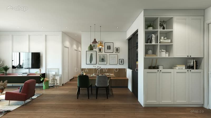 Condominium for Sale at The Hamilton - Eda Wong - Living Room - PropertyGuru.com.my