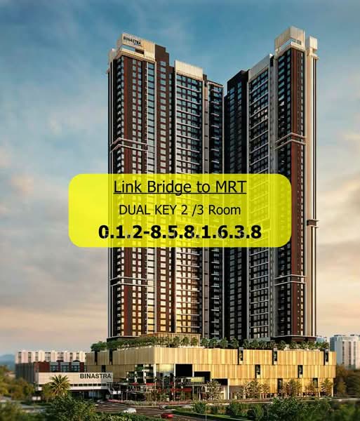 Service Residence for Sale at Binastra Cochrane - FM Hong - Exterior - PropertyGuru.com.my