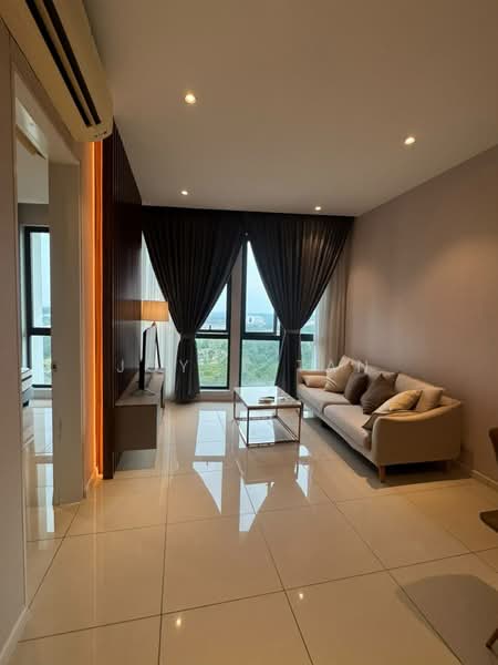 Kondominium untuk Disewa di The Elysia Park Residence - Joyce Tan - Living Room - PropertyGuru.com.my