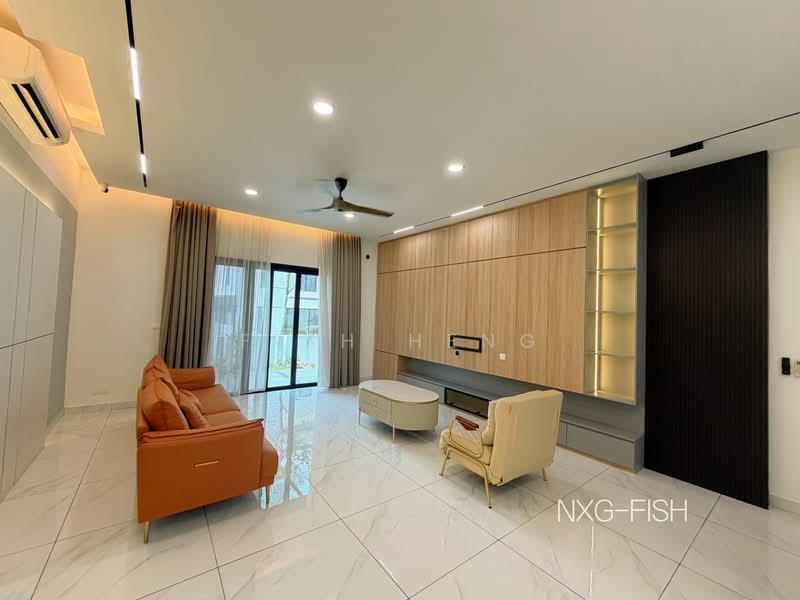 Rumah Berkembar untuk Dijual di Bandar Tropicana Aman (Telok Panglima Garang) - Fish Heng - Living Room - PropertyGuru.com.my