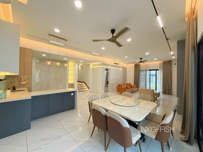 Rumah Berkembar untuk Dijual di Bandar Tropicana Aman (Telok Panglima Garang) - Fish Heng - Living Room - PropertyGuru.com.my