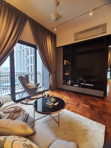 Service Residence for Rent at The Mews - Cyrus Chee - Living Room - PropertyGuru.com.my