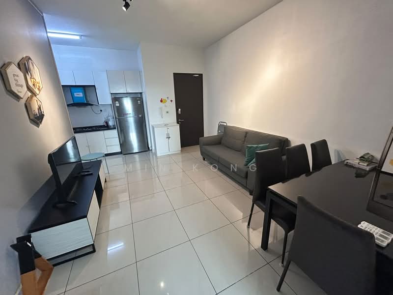 Service Residence for Rent at Pinnacle Tower - Min Kong - Living Room - PropertyGuru.com.my