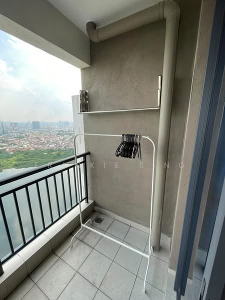 Servis Apartment untuk Disewa di Aradia Residence @ Lake City KL North - Frankie Sing - Balcony - PropertyGuru.com.my