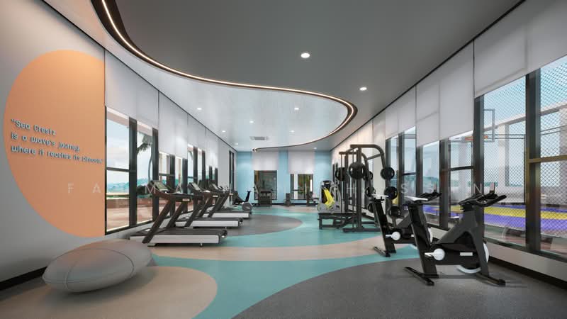 Service Residence for Sale at Sea Crestz @ Kuantan Waterfront Resort City - Fatma Hani Hussin - Gym - PropertyGuru.com.my