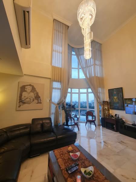 Kondominium untuk Dijual di Bukit Robson Condominium - Steven Wong - Living Room - PropertyGuru.com.my