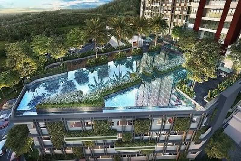 Condominium for Sale at Setia Seraya Residences - Lenz Tee - Pool - PropertyGuru.com.my