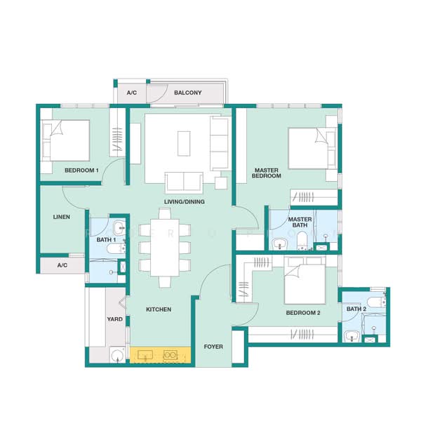 Servis Apartment untuk Dijual di Trinity Rainfora - Roberto Phoon - PropertyGuru.com.my
