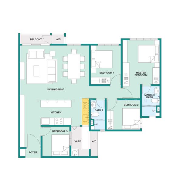 Servis Apartment untuk Dijual di Trinity Rainfora - Roberto Phoon - PropertyGuru.com.my