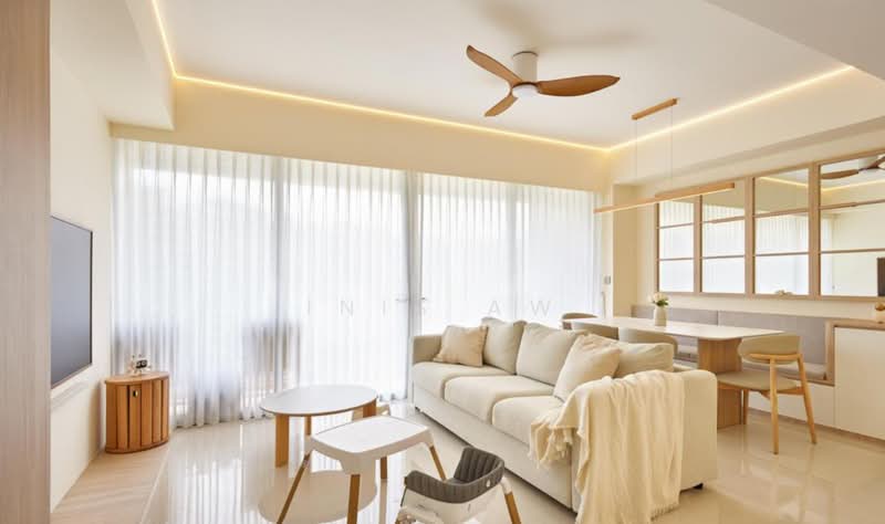 Kondominium untuk Dijual di Veridian Residence - Inis Aw - Living Room - PropertyGuru.com.my