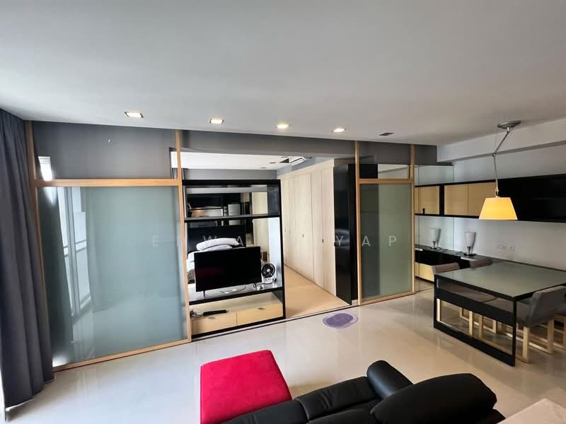 Service Residence for Rent at Verve Suites - Edward Yap - Living Room - PropertyGuru.com.my
