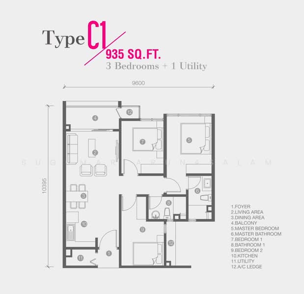 Servis Apartment untuk Dijual di Petalz Residences - Sugumar Arunasalam - PropertyGuru.com.my