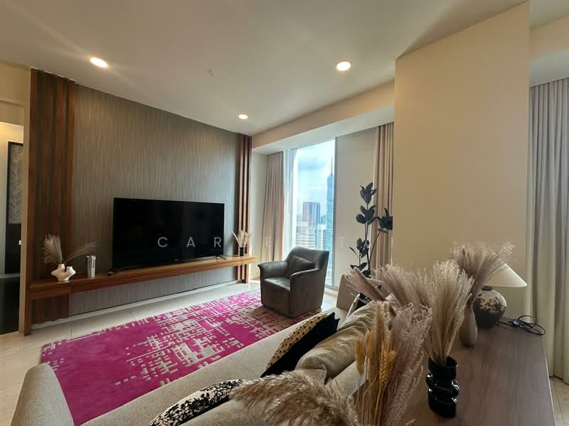 Service Residence for Rent at Tropicana The Residences - Carren Tai - Living Room - PropertyGuru.com.my