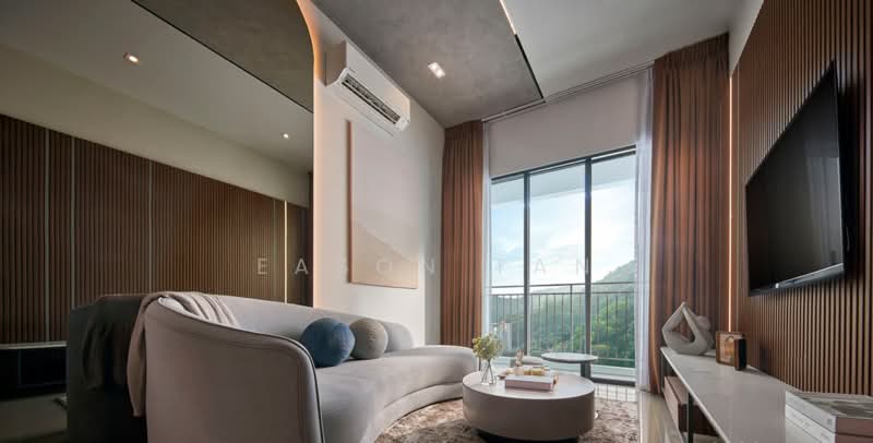 Kondominium untuk Dijual di D’Hazelton - Eason Tan - Living Room - PropertyGuru.com.my