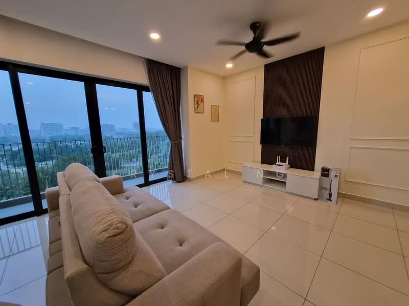 Service Residence for Rent at Paisley @ Tropicana Metropark - Krystal Ng - Living Room - PropertyGuru.com.my