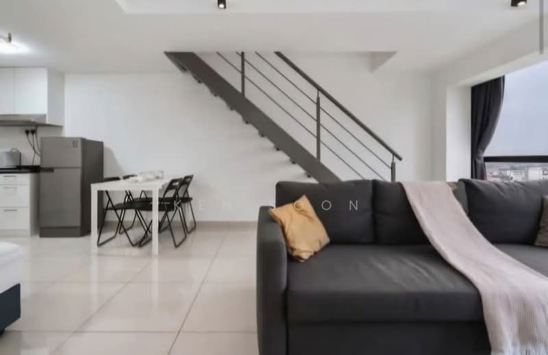 Service Residence for Rent at Pinnacle Petaling Jaya - Ken Soon - Living Room - PropertyGuru.com.my