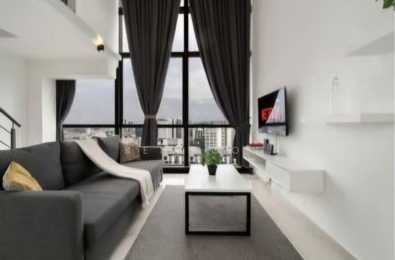 Service Residence for Rent at Pinnacle Petaling Jaya - Ken Soon - Living Room - PropertyGuru.com.my