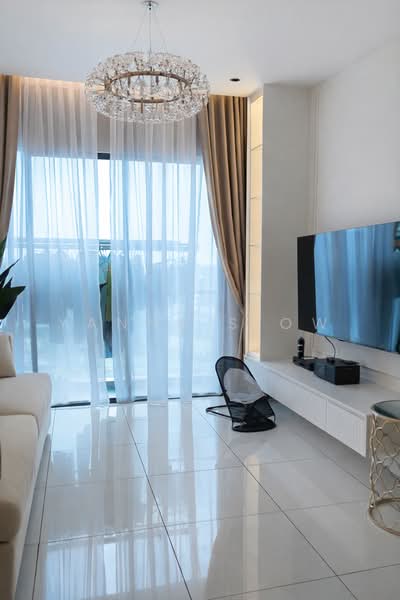 Kondominium untuk Disewa di The Valley Residences @ SkySierra - Yanny Siow - Living Room - PropertyGuru.com.my