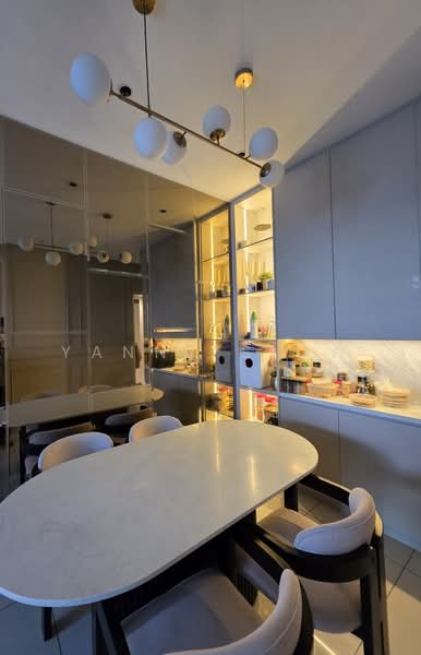 Kondominium untuk Disewa di The Valley Residences @ SkySierra - Yanny Siow - Dining Room - PropertyGuru.com.my