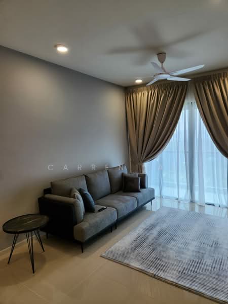 Service Residence for Sale at Residensi Solaris Parq - Carren Tai - Living Room - PropertyGuru.com.my