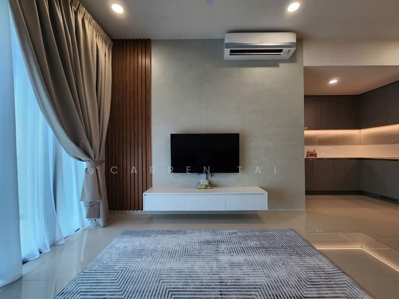 Service Residence for Sale at Residensi Solaris Parq - Carren Tai - Living Room - PropertyGuru.com.my