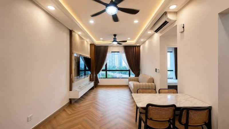 Kondominium untuk Disewa di Quinn Residence - Shiqin Saidin - Living Room - PropertyGuru.com.my