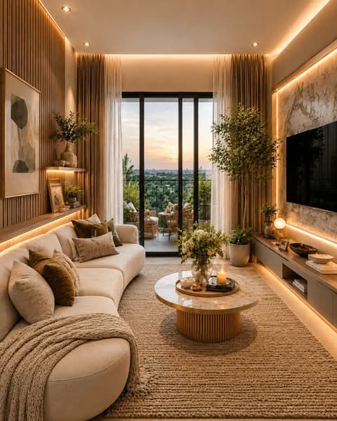 Kondominium untuk Dijual di Quartz @ Queens Residenz, Queensville - Jack Lee - Living Room - PropertyGuru.com.my