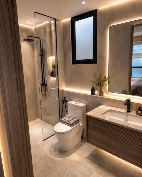 Kondominium untuk Dijual di Quartz @ Queens Residenz, Queensville - Jack Lee - Bathroom - PropertyGuru.com.my