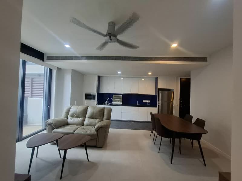 Service Residence for Sale at Arcoris Residences - Terry Lee - Living Room - PropertyGuru.com.my