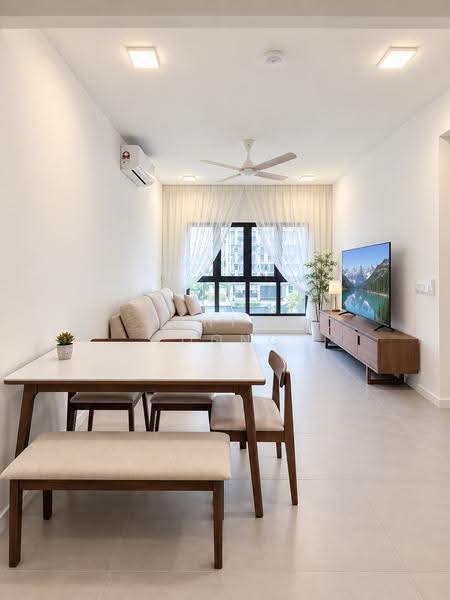 Kediaman Servis untuk Disewa di Aurora Subang Jaya - Janice Loong - Living Room - PropertyGuru.com.my