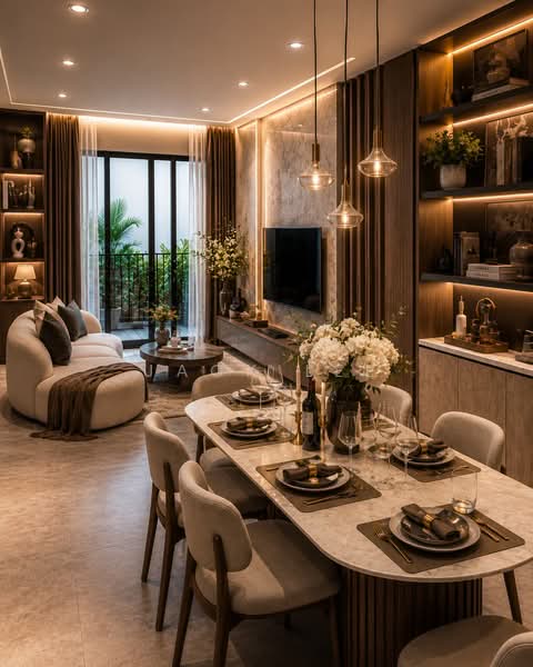 Kondominium untuk Dijual di PSV 2 Residences - Jack Lee - Living Room - PropertyGuru.com.my