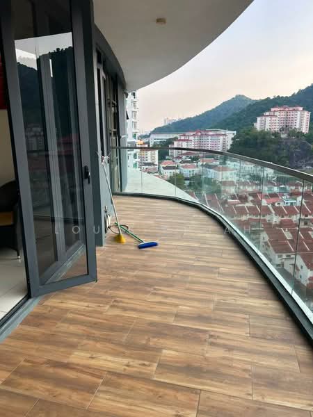 Servis Apartment untuk Disewa di Arte S - Louis Chuah - Balcony - PropertyGuru.com.my