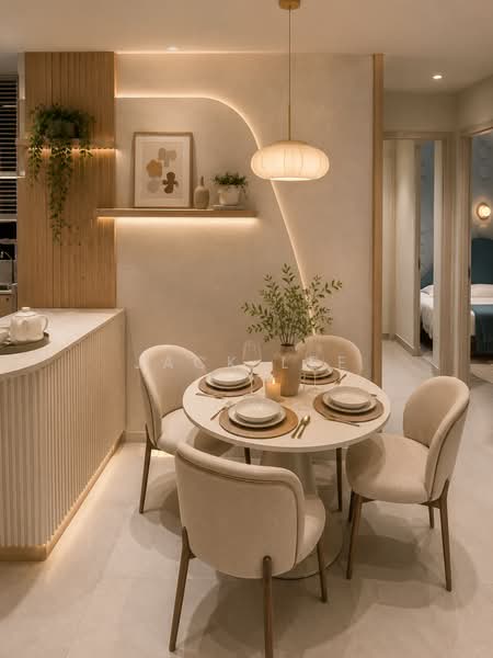 Condominium for Sale at RV2 Residence (Riverville Residences 2) - Jack Lee - Dining Room - PropertyGuru.com.my