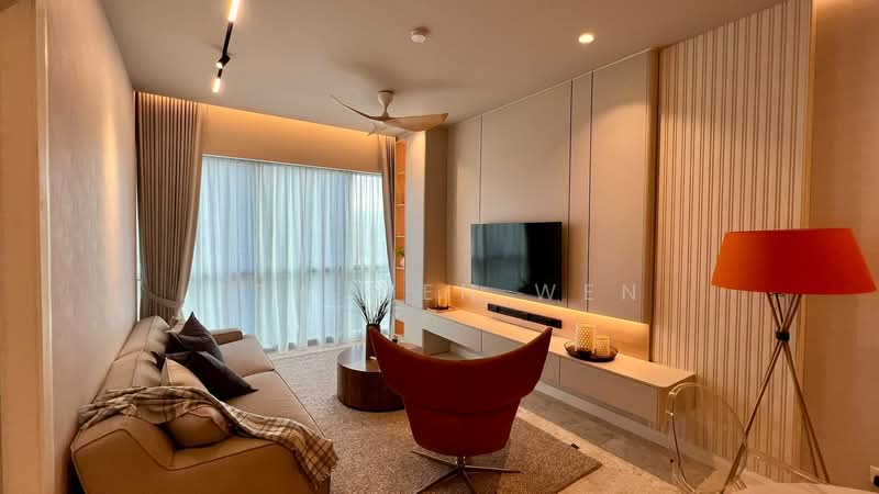 Service Residence for Rent at TRX Residences - Tew Wen Wen - Living Room - PropertyGuru.com.my