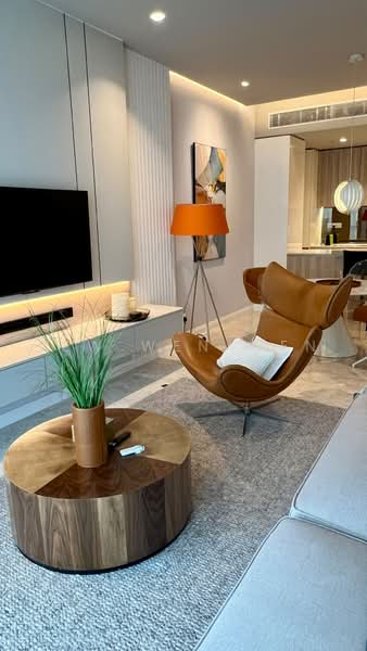 Service Residence for Rent at TRX Residences - Tew Wen Wen - Living Room - PropertyGuru.com.my