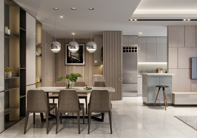 Service Residence for Sale at Vox Residence @ Sentul - Crystal Ong - Dining Room - PropertyGuru.com.my