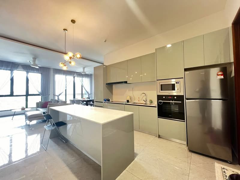 Kondominium untuk Disewa di Muze @ PICC - Jason Phoon - Kitchen - PropertyGuru.com.my