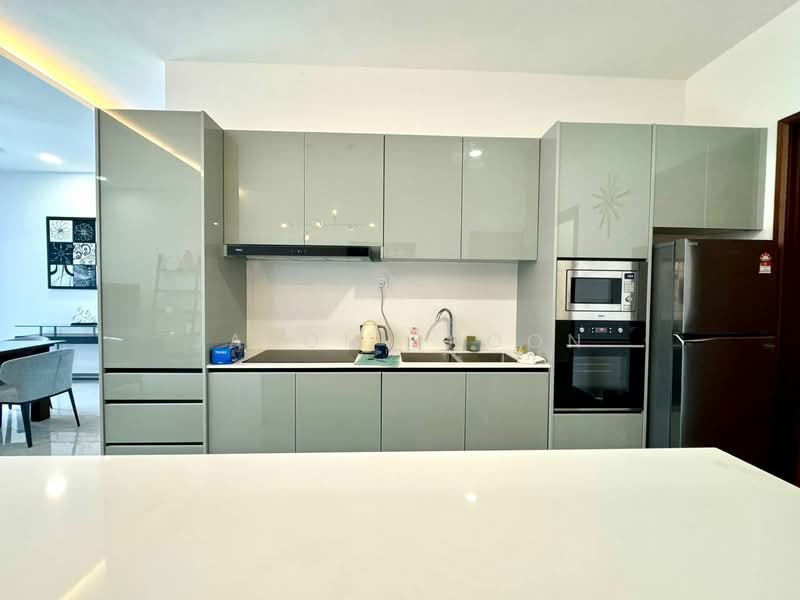 Kondominium untuk Disewa di Muze @ PICC - Jason Phoon - Kitchen - PropertyGuru.com.my