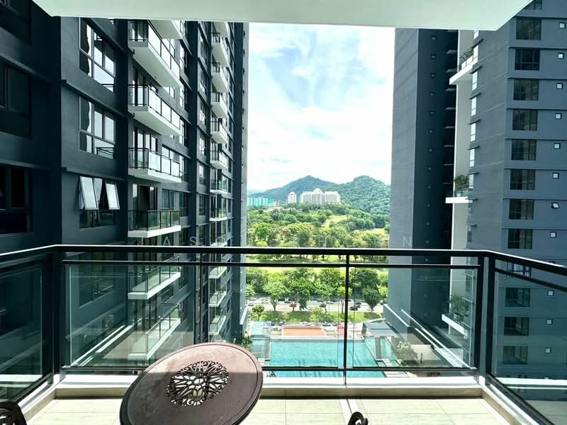 Kondominium untuk Disewa di Muze @ PICC - Jason Phoon - Balcony - PropertyGuru.com.my